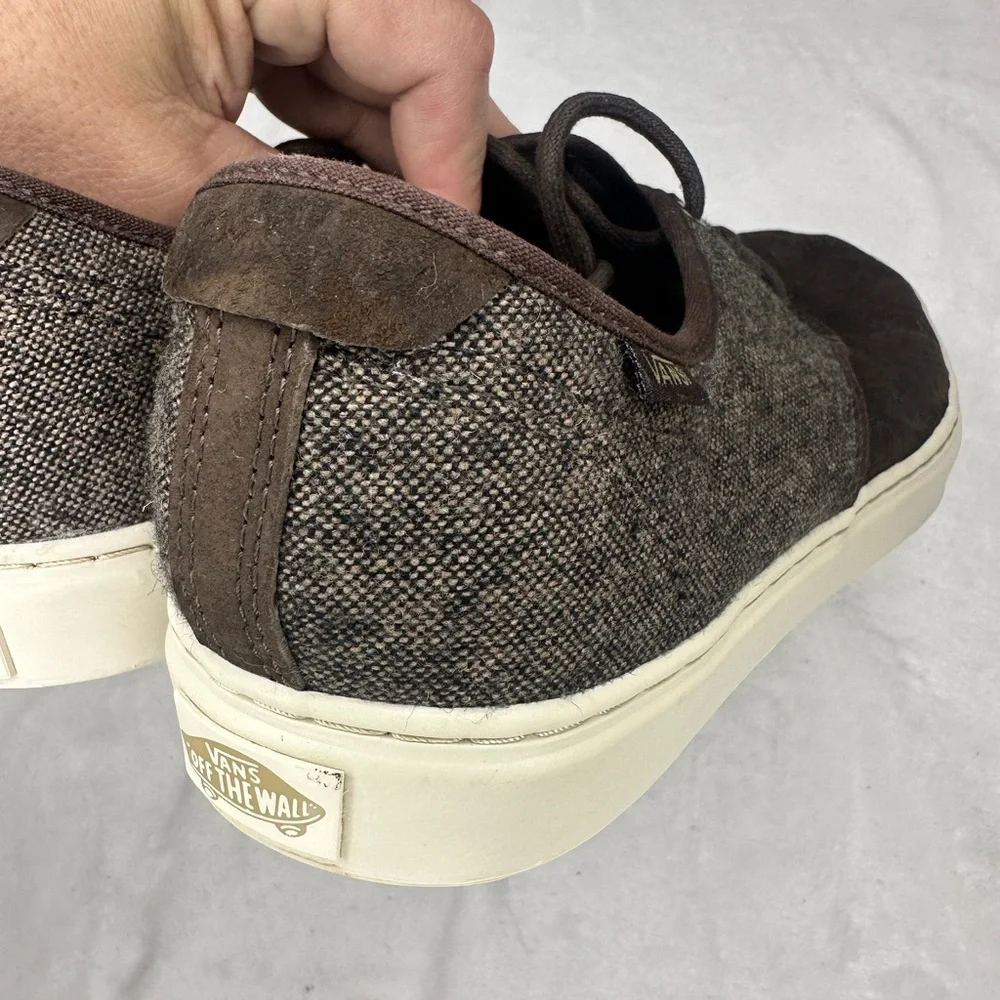 Vans Ultra OTW Collection‎ Suede/Nubuck Canvas Brown Lace Up 500664 Men's 11.5